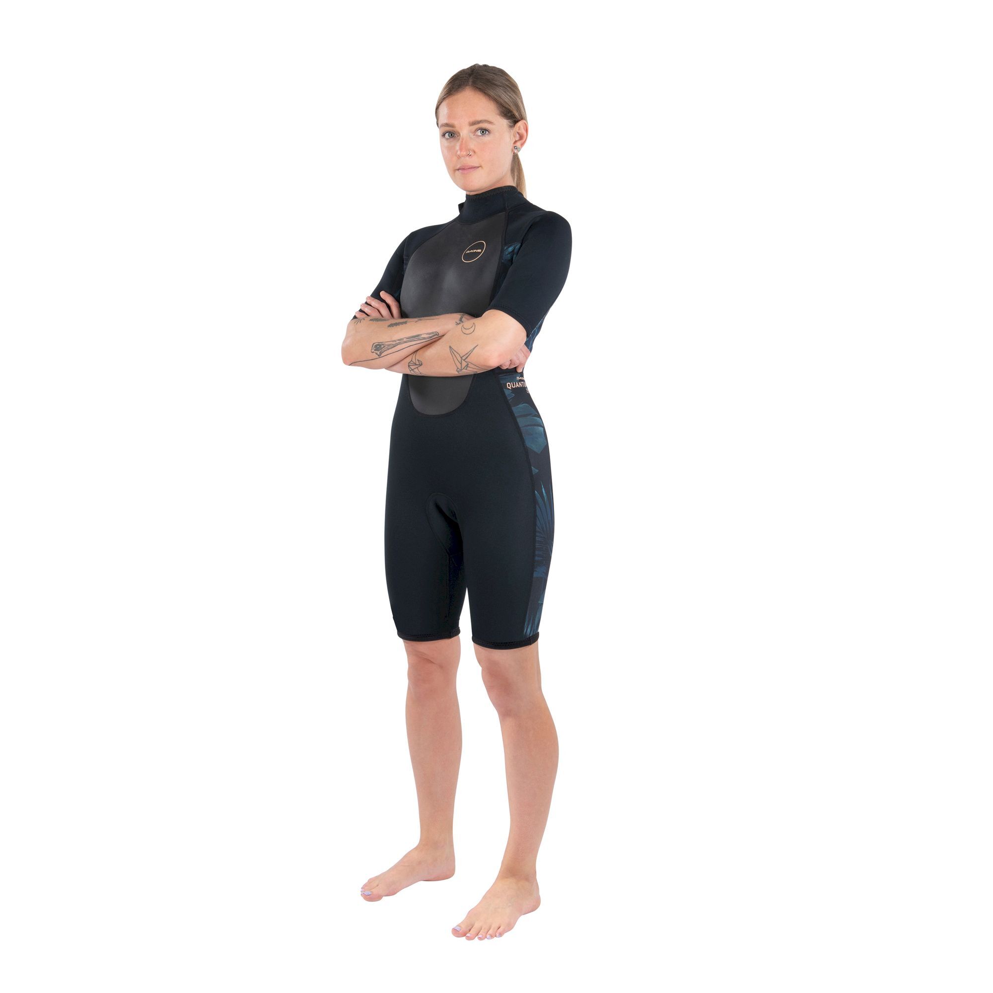 Dakine Quantum Back Zip Shorty 2/2mm F/L - Surf Wetsuit - Women's | Hardloop
