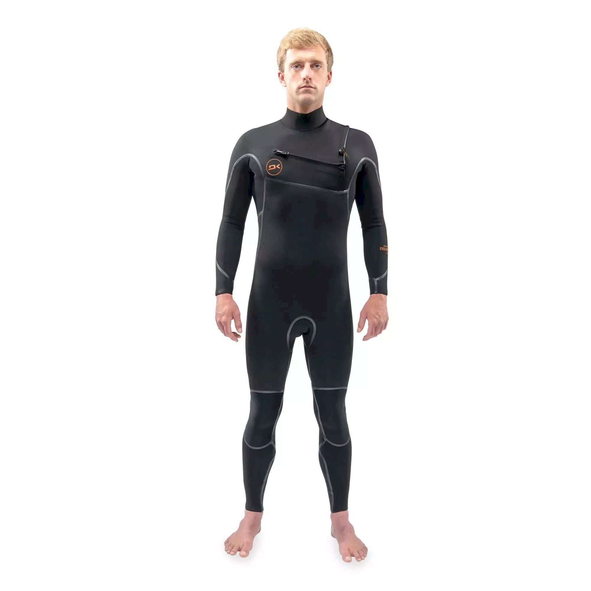 Dakine Cyclone Chest Zip Full Suit 5/4mm - Combinaison de surf homme | Hardloop