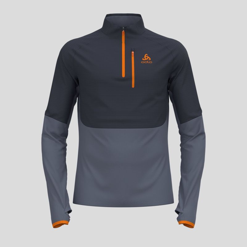 Odlo Descent Ceramiwarm 200 SL 1/2 Zip Polaire homme Hardloop