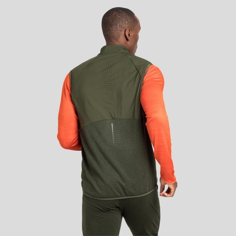 Odlo Run Easy S-Thermic - Softshellweste - Herren | Hardloop