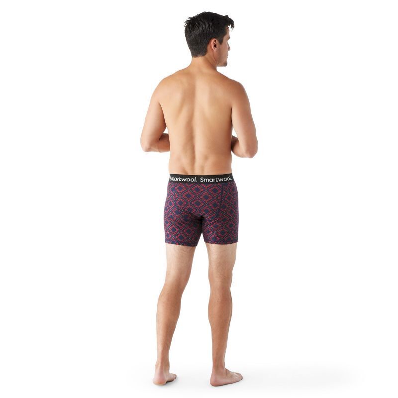 Smartwool Merino Print Boxer Brief Boxed