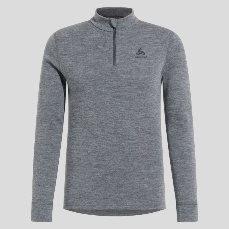 Odlo Merino 260 Natural 1/2 zip - Underställ - Herr | Hardloop
