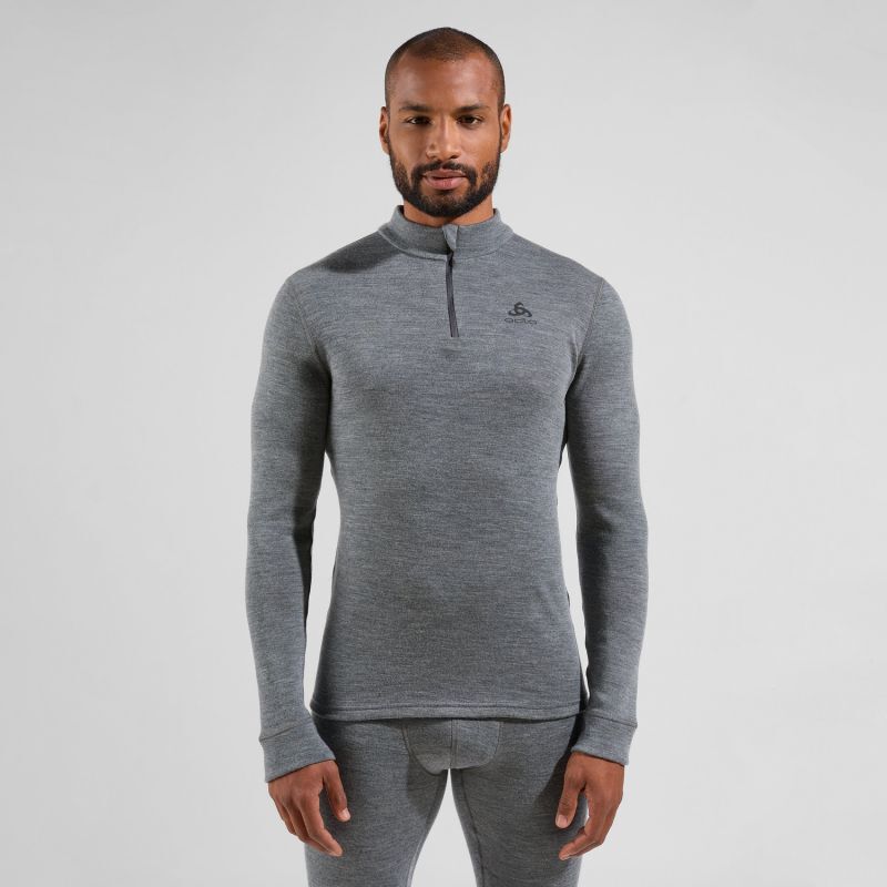 Odlo Merino 260 Natural 1/2 zip - Ropa interior - Hombre | Hardloop