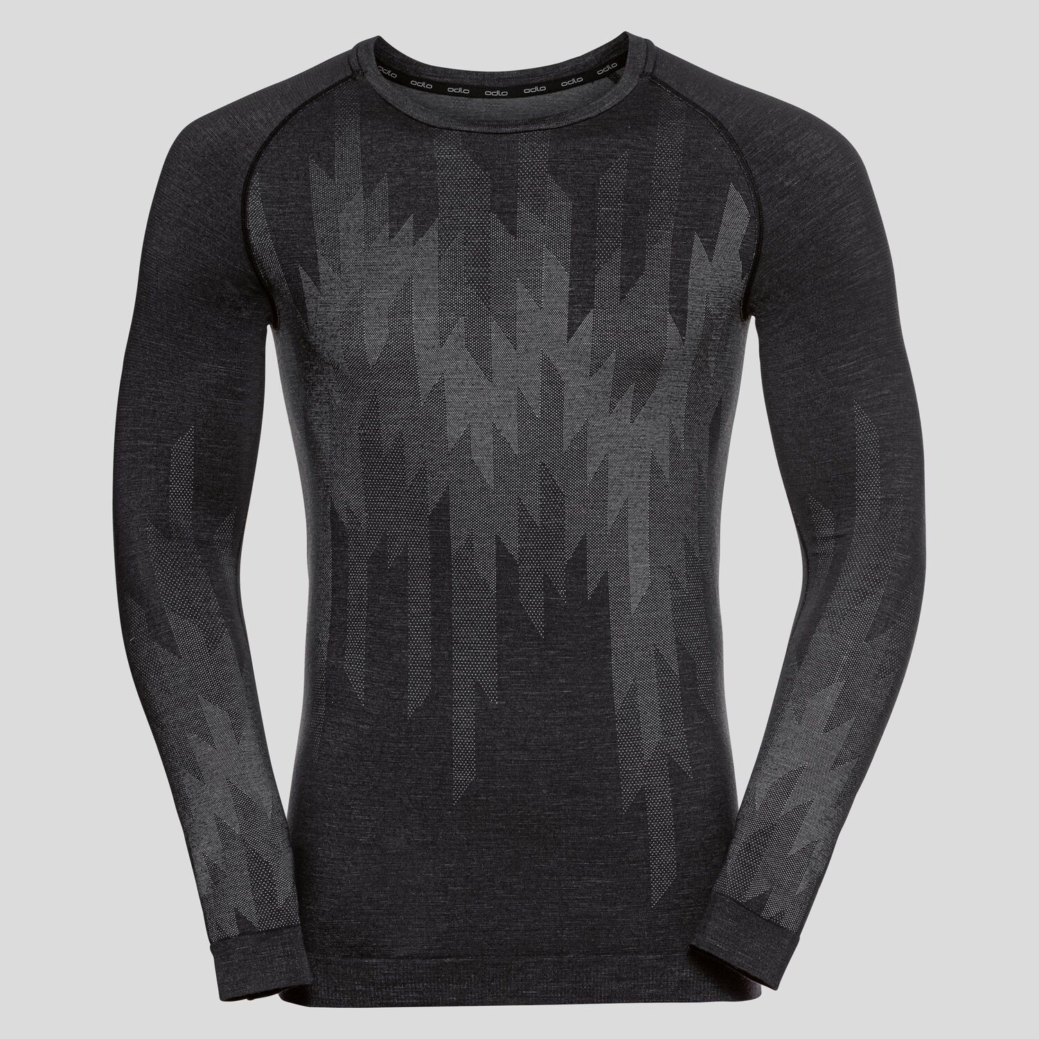 Odlo Kinship Performance Wool Warm L/S - Maillot thermique homme | Hardloop