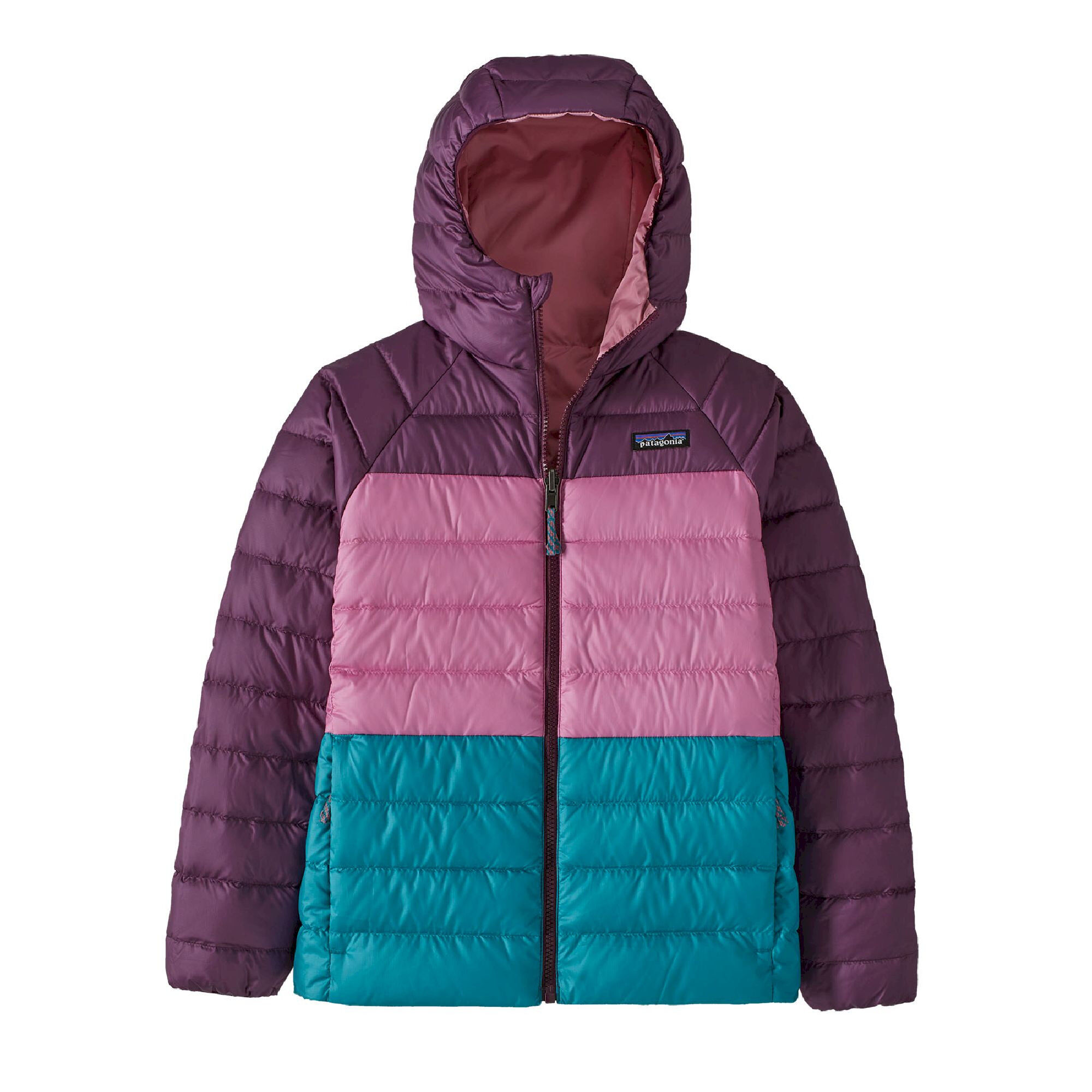 Patagonia K's Reversible Down Sweater Hoody - Down jacket - Kid's | Hardloop