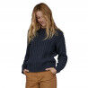 Patagonia Recycled Wool-Blend Cable Knit Crewneck Sweater - Sweter | Hardloop