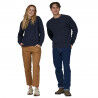 Patagonia Recycled Wool-Blend Cable Knit Crewneck Sweater - Sweter | Hardloop
