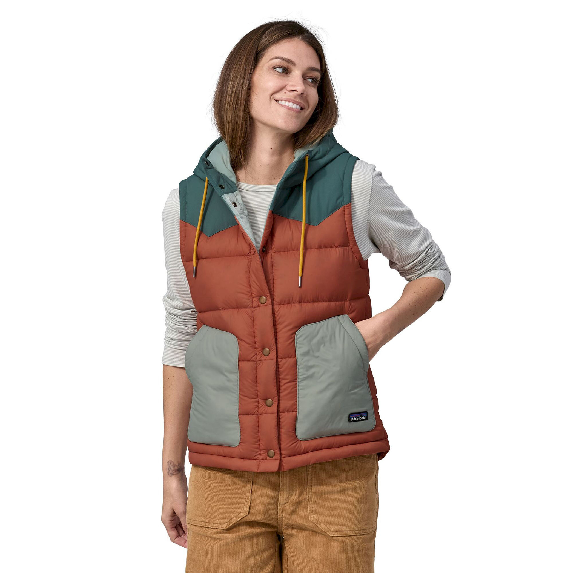 Patagonia Bivy Hooded Vest - Chaleco de fibra sintética - Mujer | Hardloop