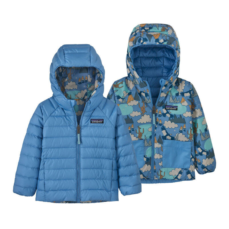 Patagonia Baby Reversible Down Sweater Hoody - Kurtka narciarska dziecięca | Hardloop