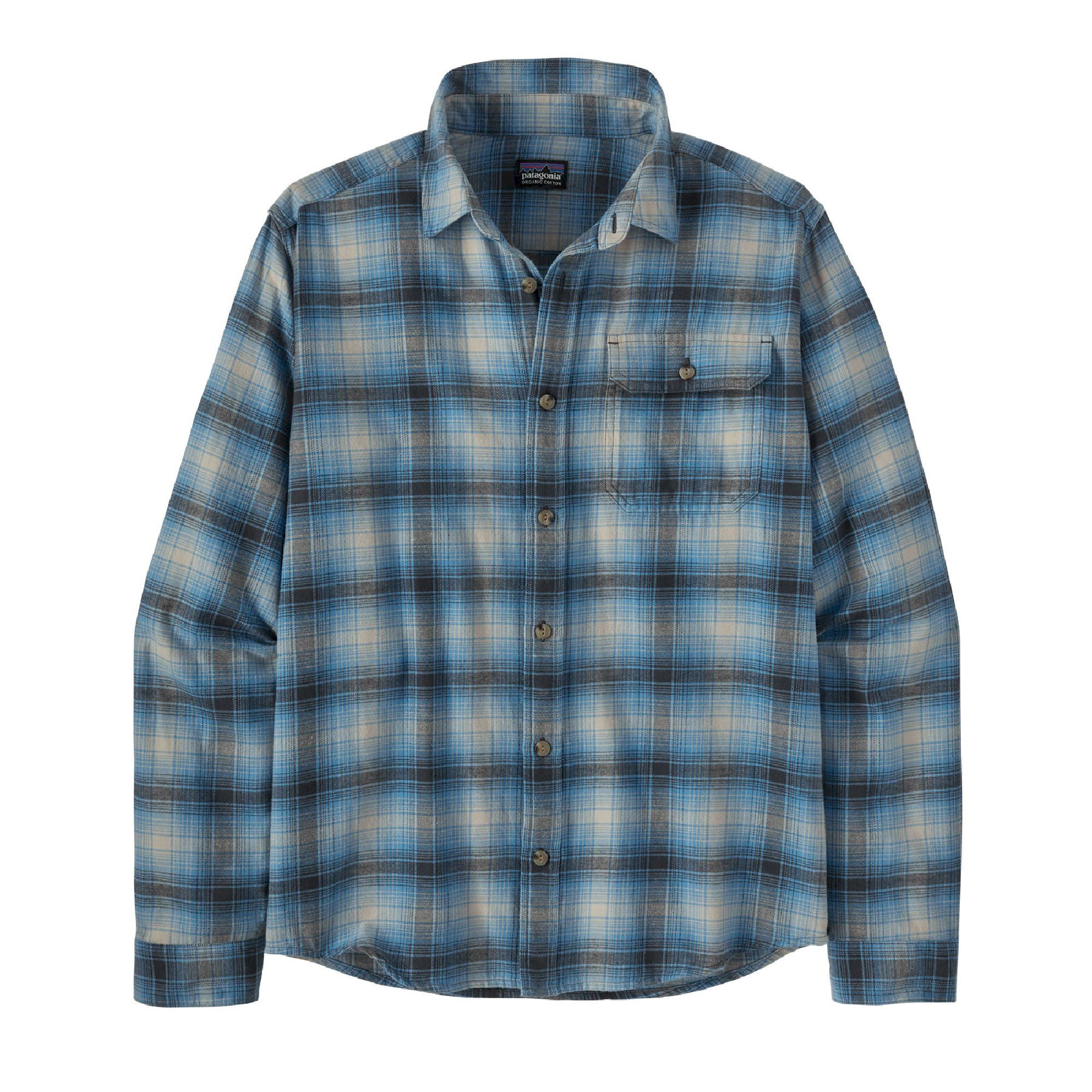 Patagonia Long-Sleeved Lightweight Fjord Flannel Shirt - Skjorte Herrer - Koszula meski | Hardloop