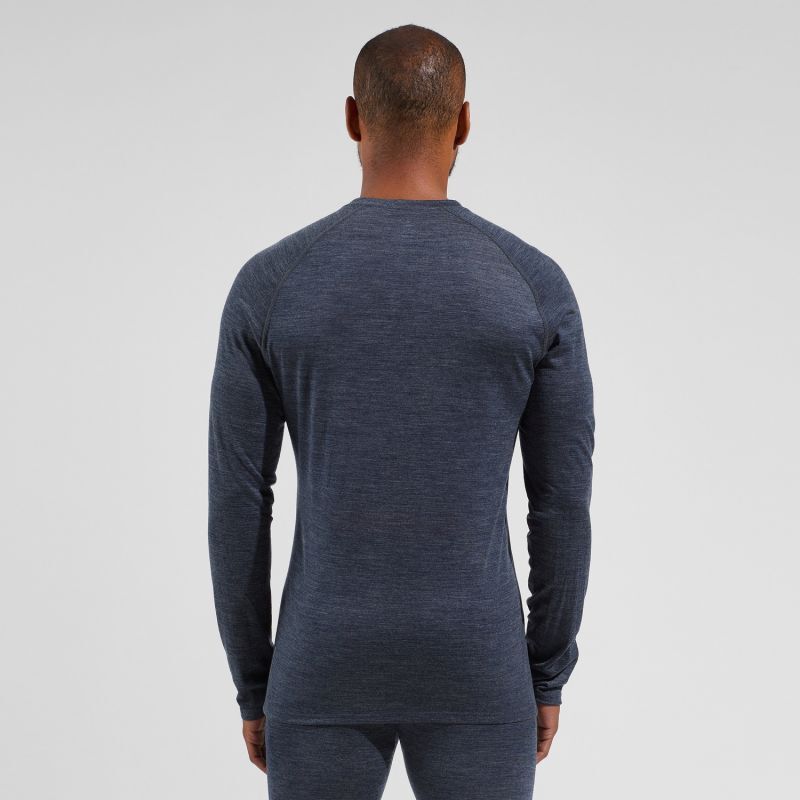 Odlo Natural Performance Wool 150 Crew Neck L/S - Merino base layer - Men's | Hardloop