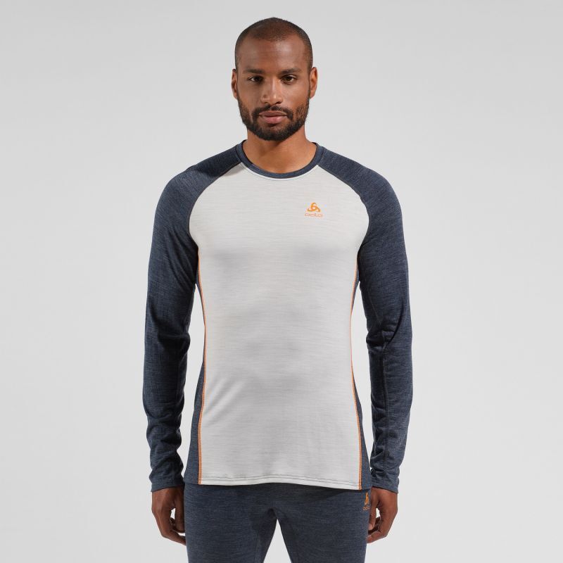 Odlo Natural Performance Wool 150 Crew Neck L/S - Merino base layer - Men's | Hardloop