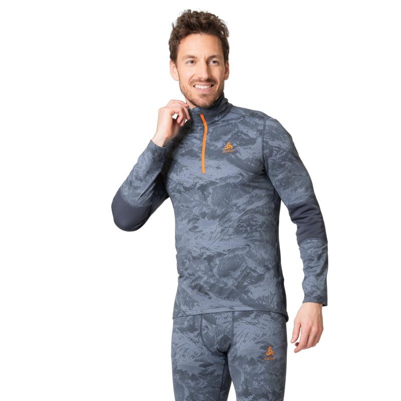 Odlo Whistler Eco 1/2 Zip L/S - Pánsky dres | Hardloop