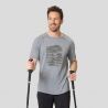 Odlo Performance Wool Light Sunrise - T-shirt - Herrer | Hardloop