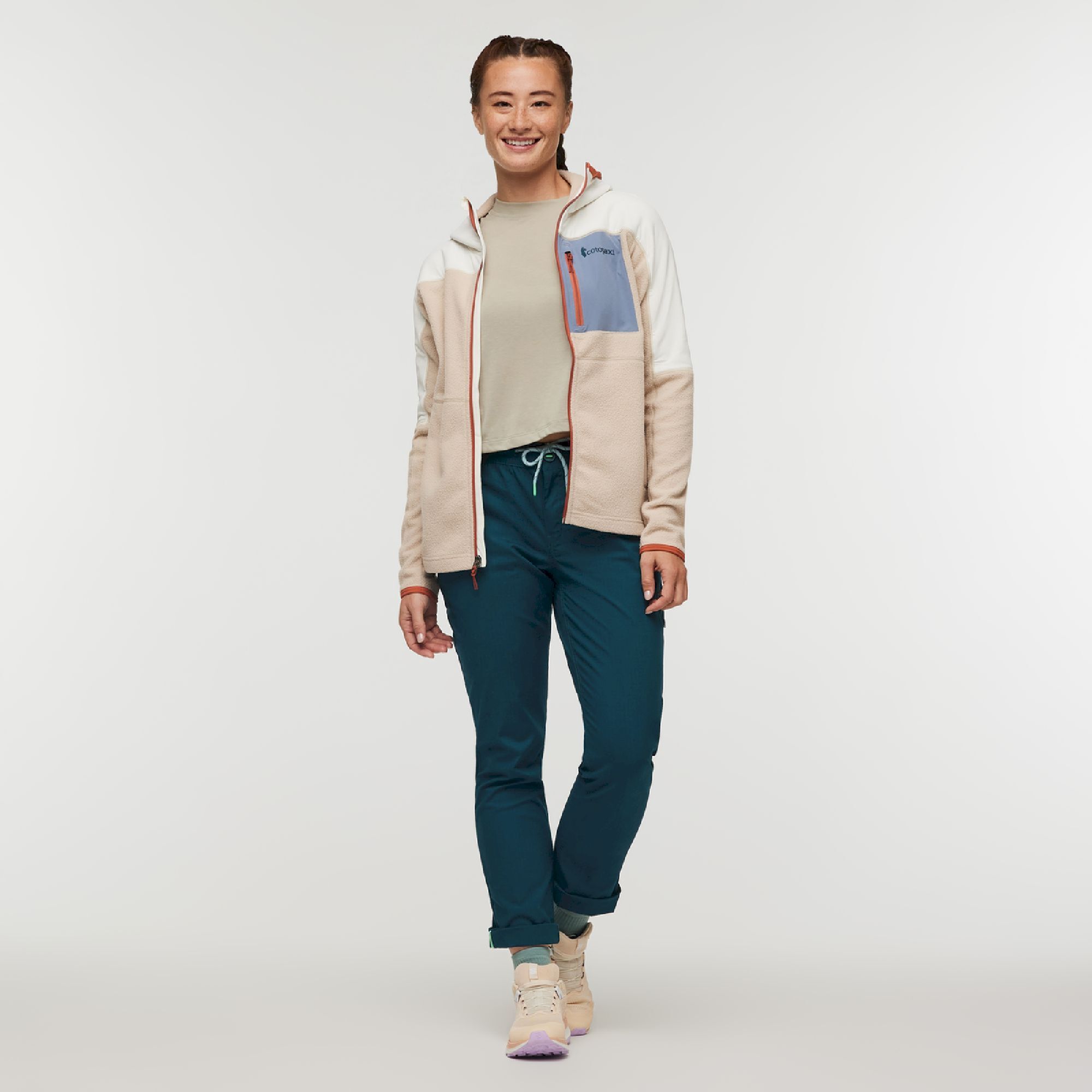 Cotopaxi Abrazo Hooded Full-Zip Fleece Jacket - Bluza polarowa damska | Hardloop