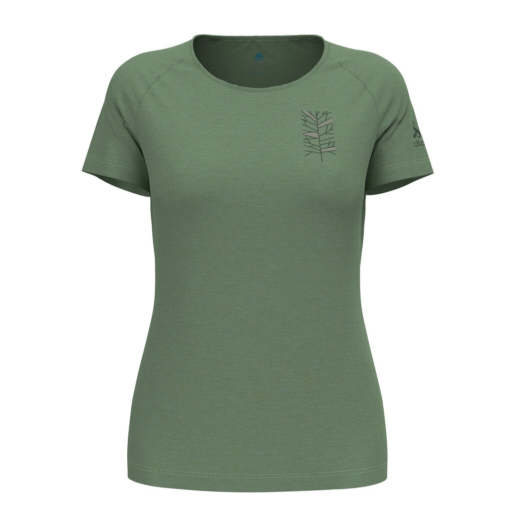 Odlo Ascent Performance Wool 130 Tree - T-shirt - Women's | Hardloop