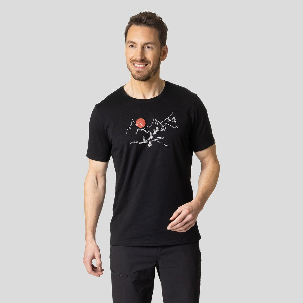 Odlo Nikko Landscape - Camiseta - Hombre | Hardloop