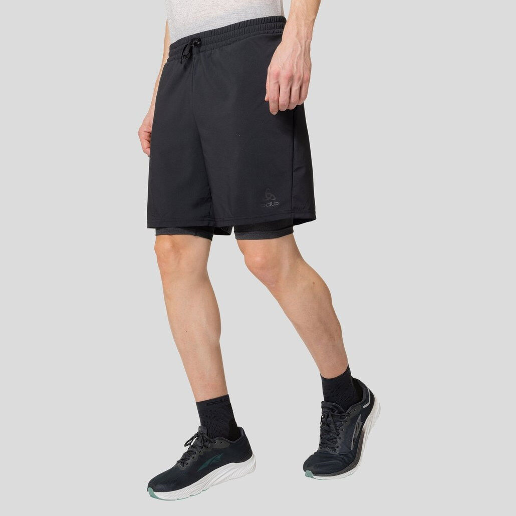 Odlo 2-in-1 7 inch Active 365 - Running shorts - Men's