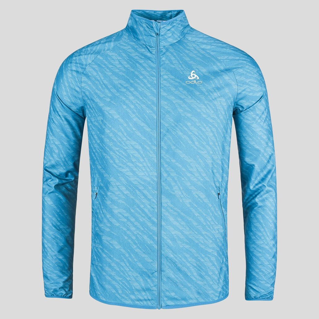 Odlo Essentials Light Print Laufjacke Herren Hardloop