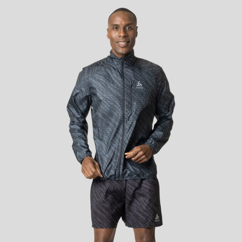 Odlo Zeroweight Print Laufjacke Herren Hardloop