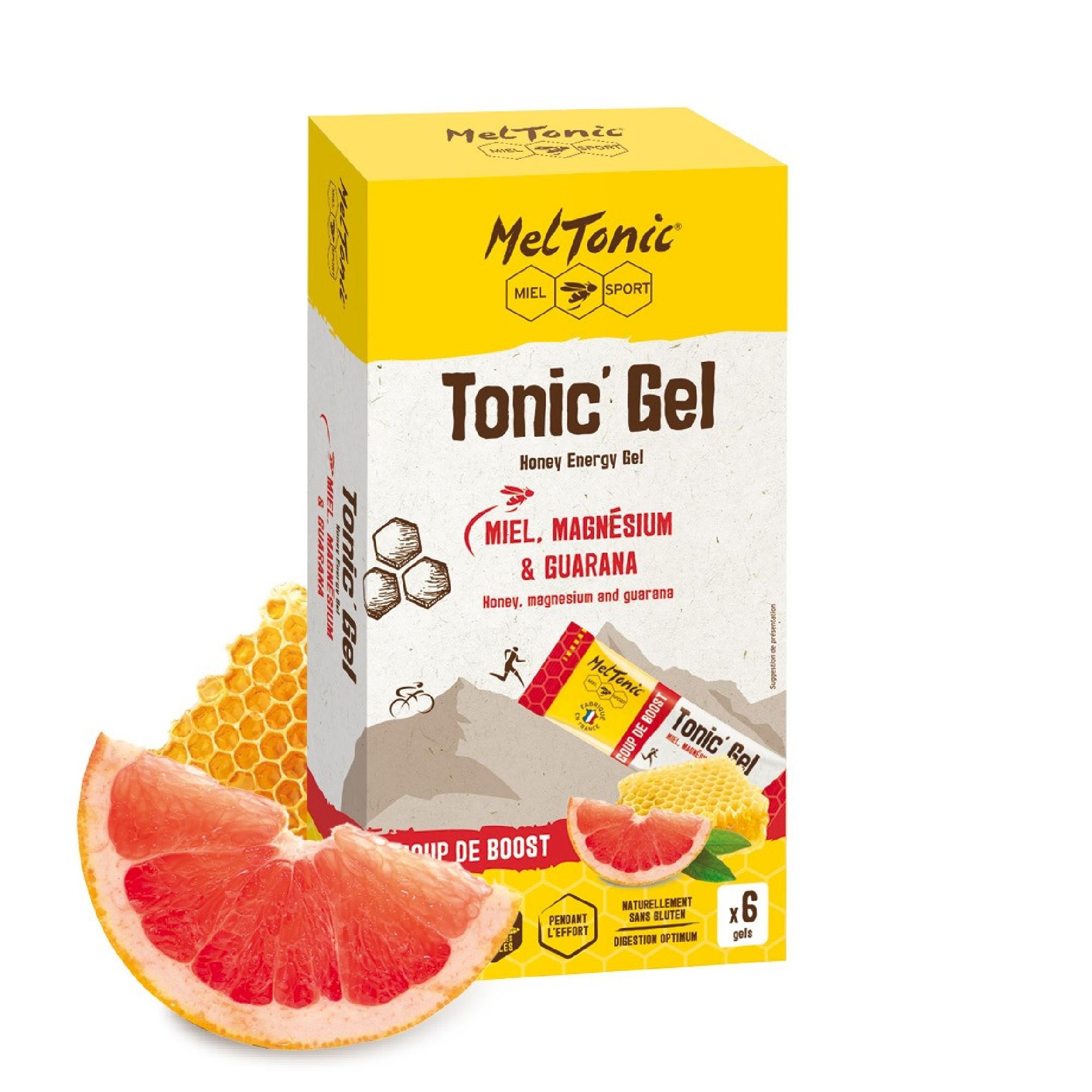 Meltonic Tonic Gel Coup De Boost - Étui 6 Gels - Energetický gel | Hardloop