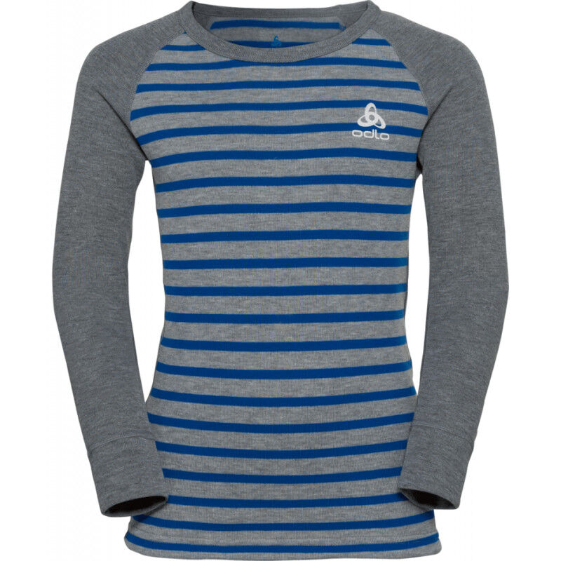 Odlo Active Warm Eco Stripe Kids Synthetisch ondergoed Kinderen  Hardloop
