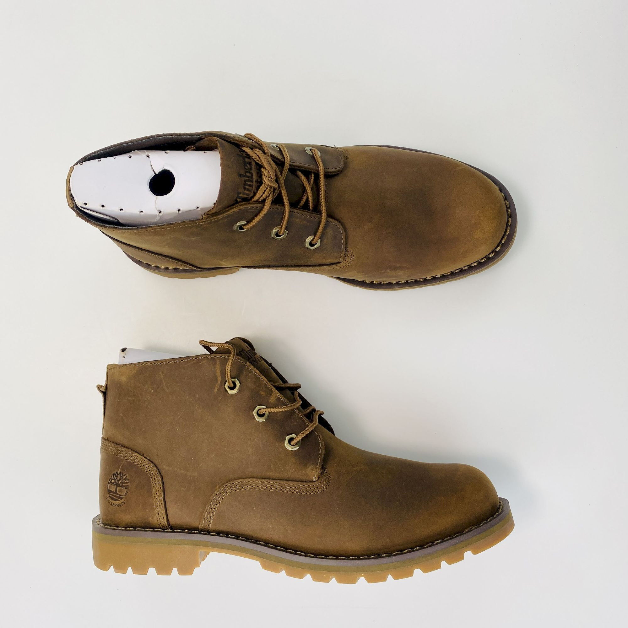 Timberland Larchmont Waterproof Chukka - Second Hand Boots - Men's - Brown - 42 | Hardloop
