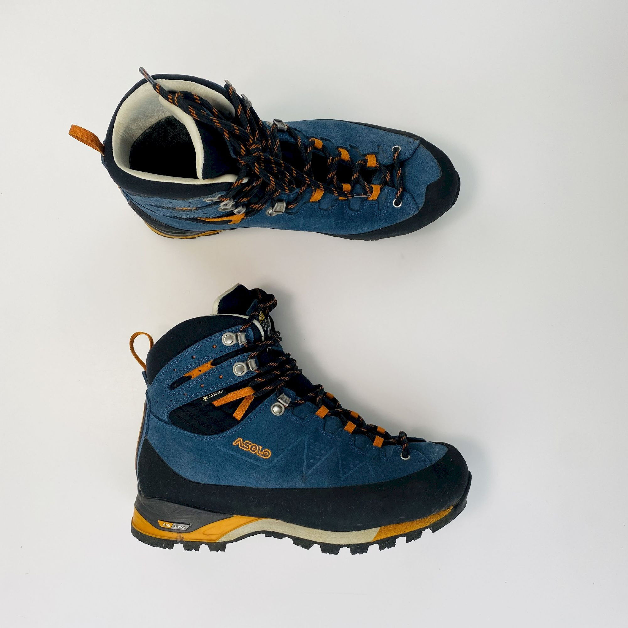 Asolo Traverse GV ML - Seconde main Chaussures trekking femme - Bleu pétrole - 40 | Hardloop