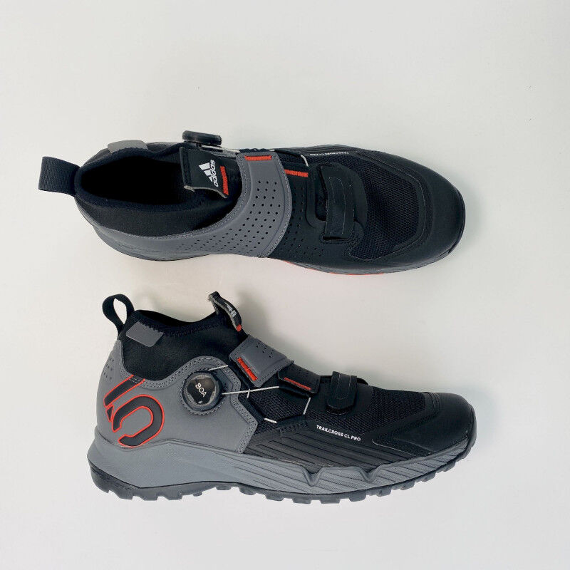 adidas Trailcross Pro Clip-I - Second Hand Cycling shoes - Men's - Grey - 43.1/3 | Hardloop