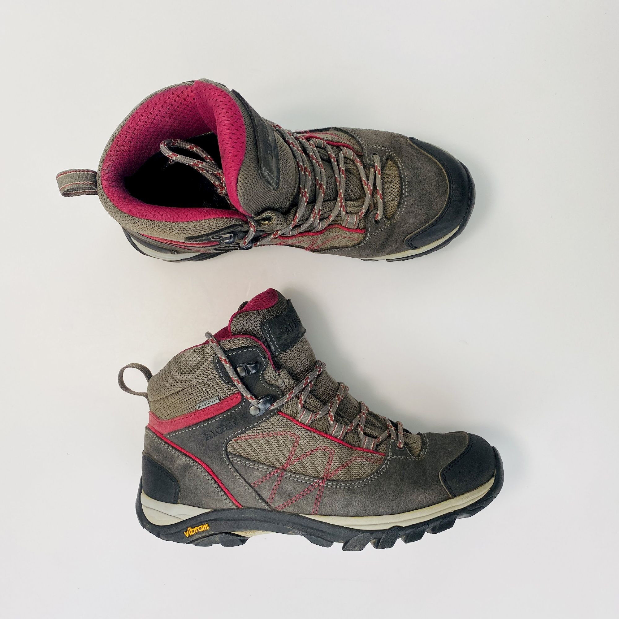 Aigle Seconde main Chaussures trekking femme - Gris - 38 | Hardloop