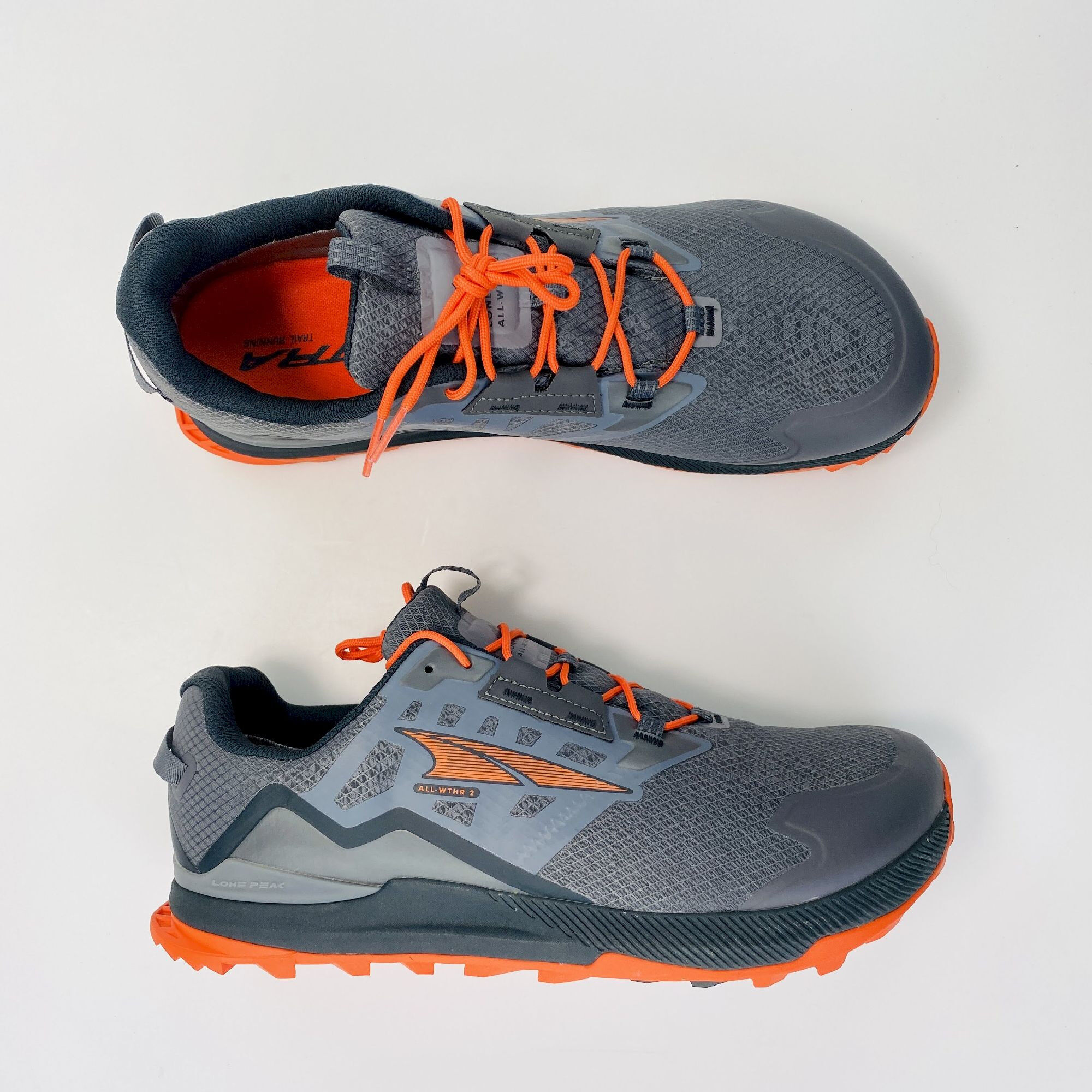 Altra Lone Peak All-WTHR - Second Hand Trail running shoes - Men's - Grey - 47 | Hardloop