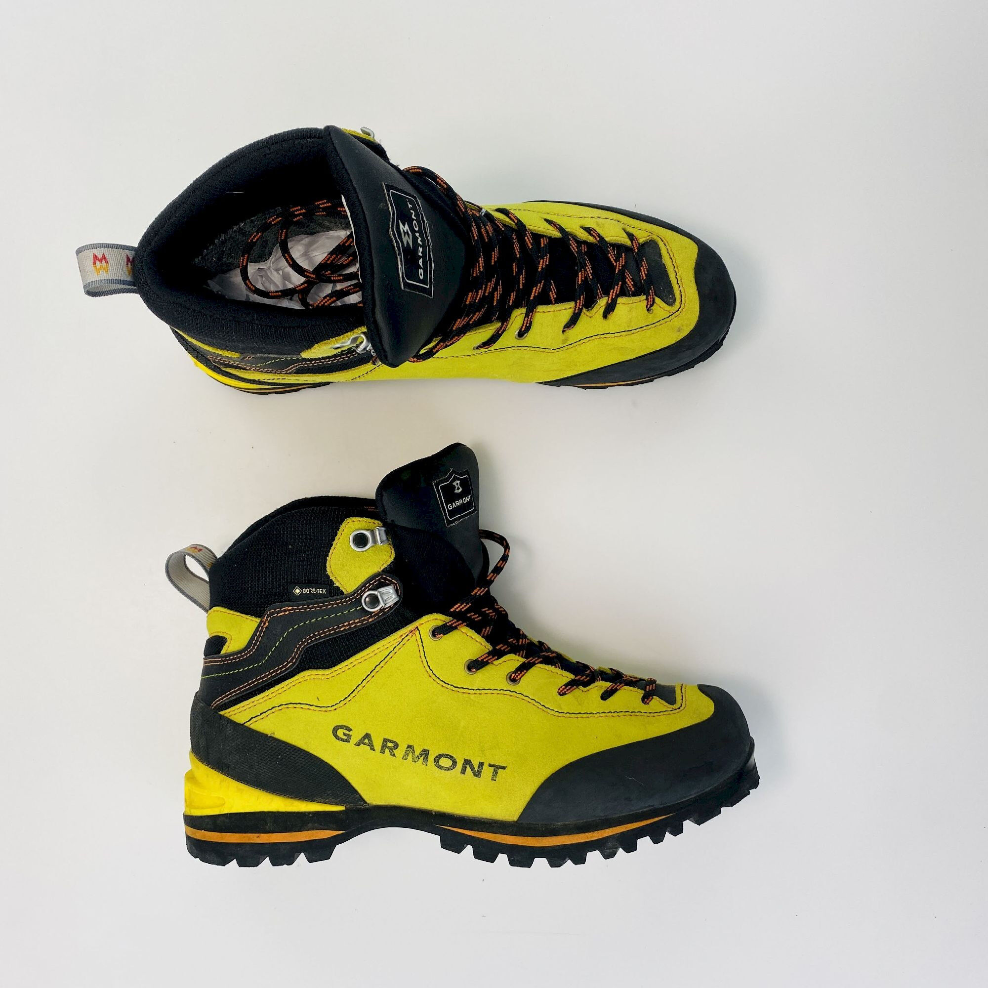 Garmont Chaussure d'alpinisme GTX - Second Hand Hochtourenschuhe - Herren - Gelb - 42.5 | Hardloop