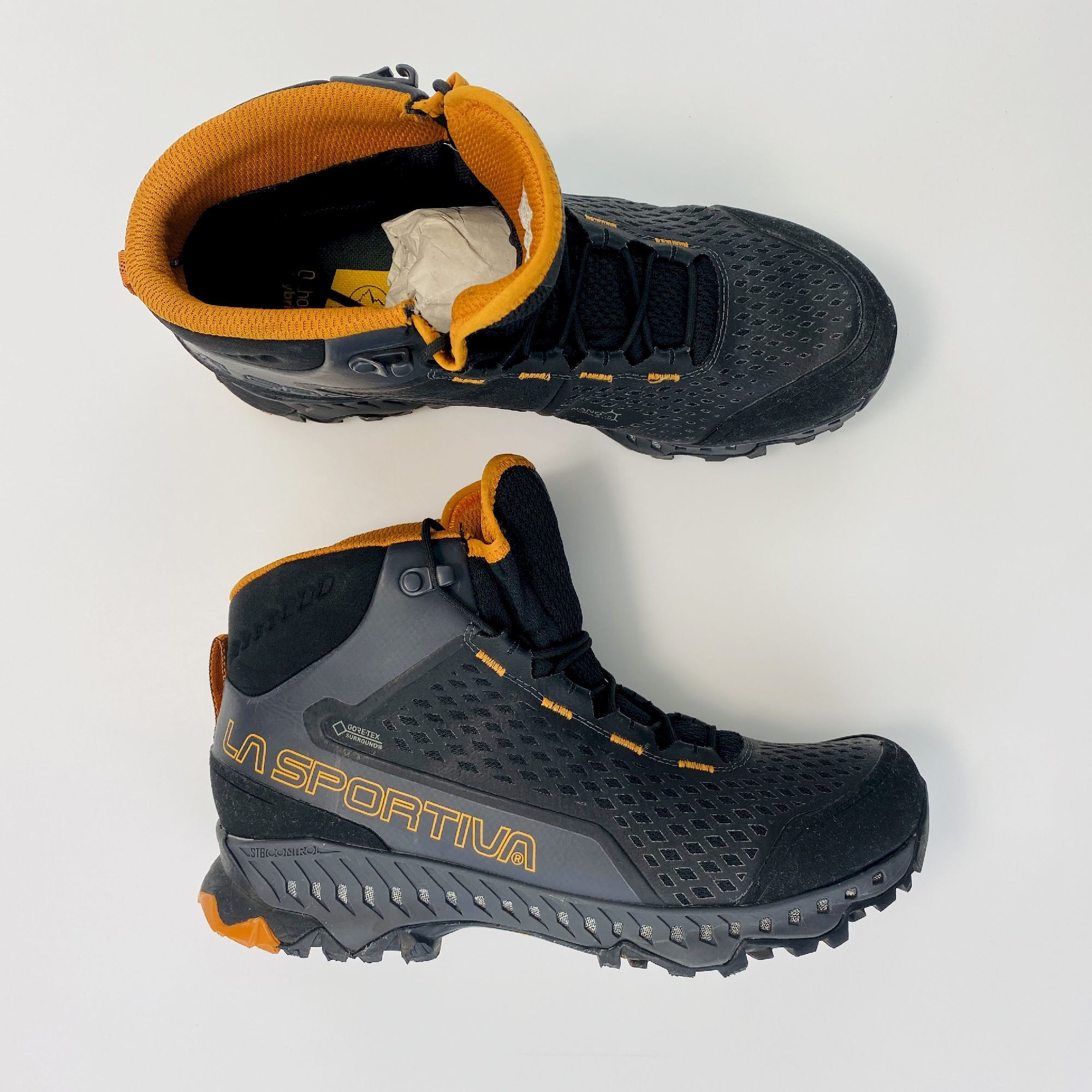 La Sportiva Stream GTX - Second Hand Hiking boots - Men's - Black - 42.5 | Hardloop