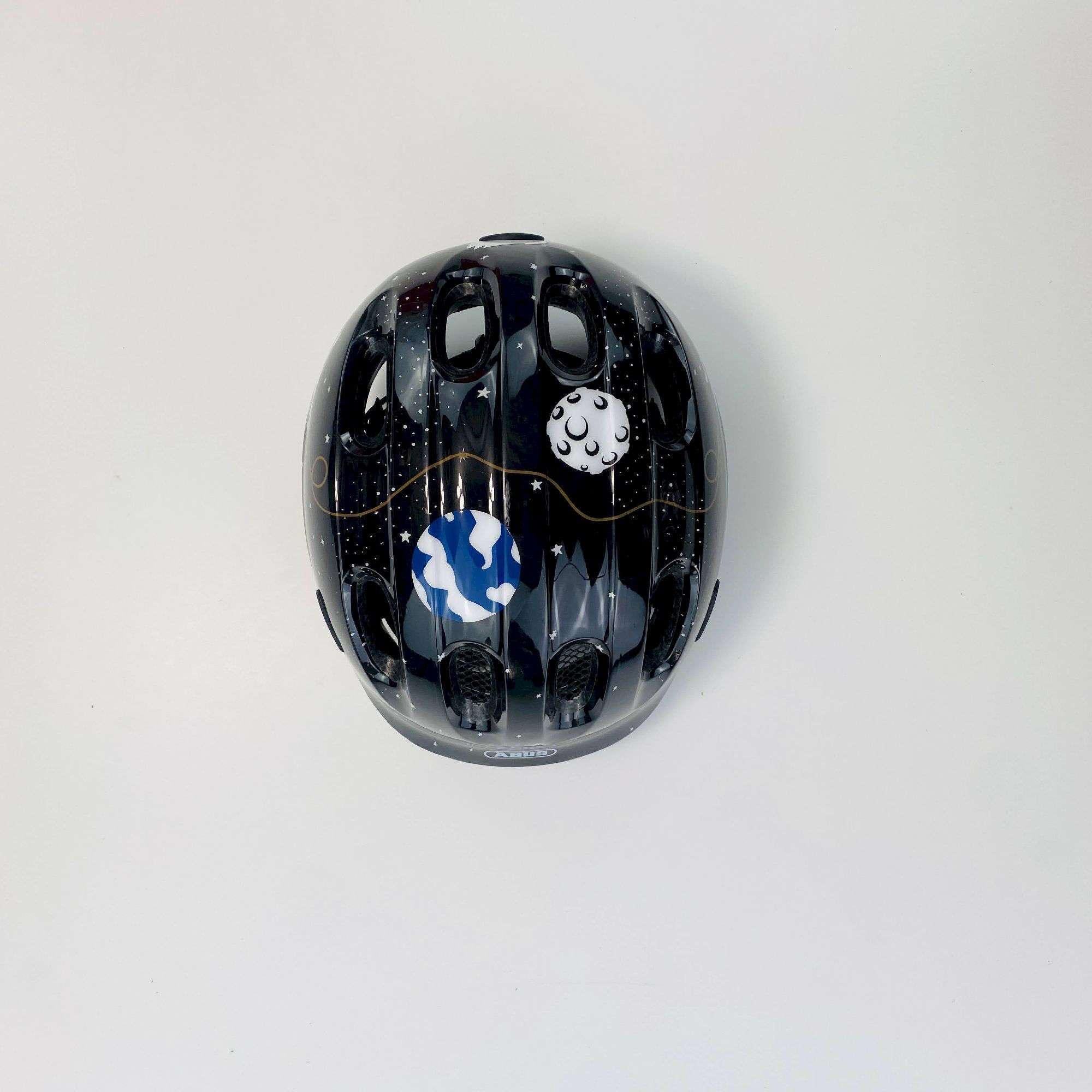 Abus Smiley 2.0 - Second hand Dětská helma na kolo - Černá - 50–55 cm | Hardloop