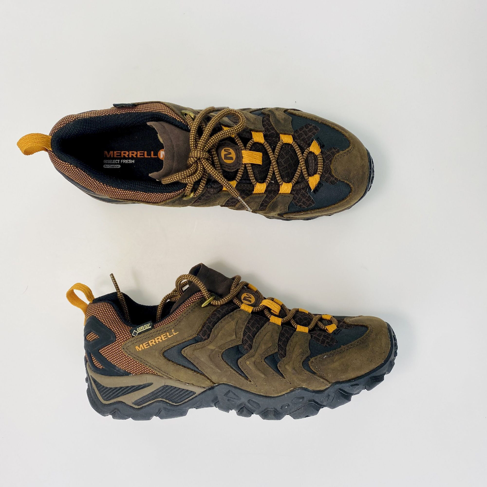 Merrell Second Hand Pánské nízké turistické boty - Hnědý - 43 | Hardloop