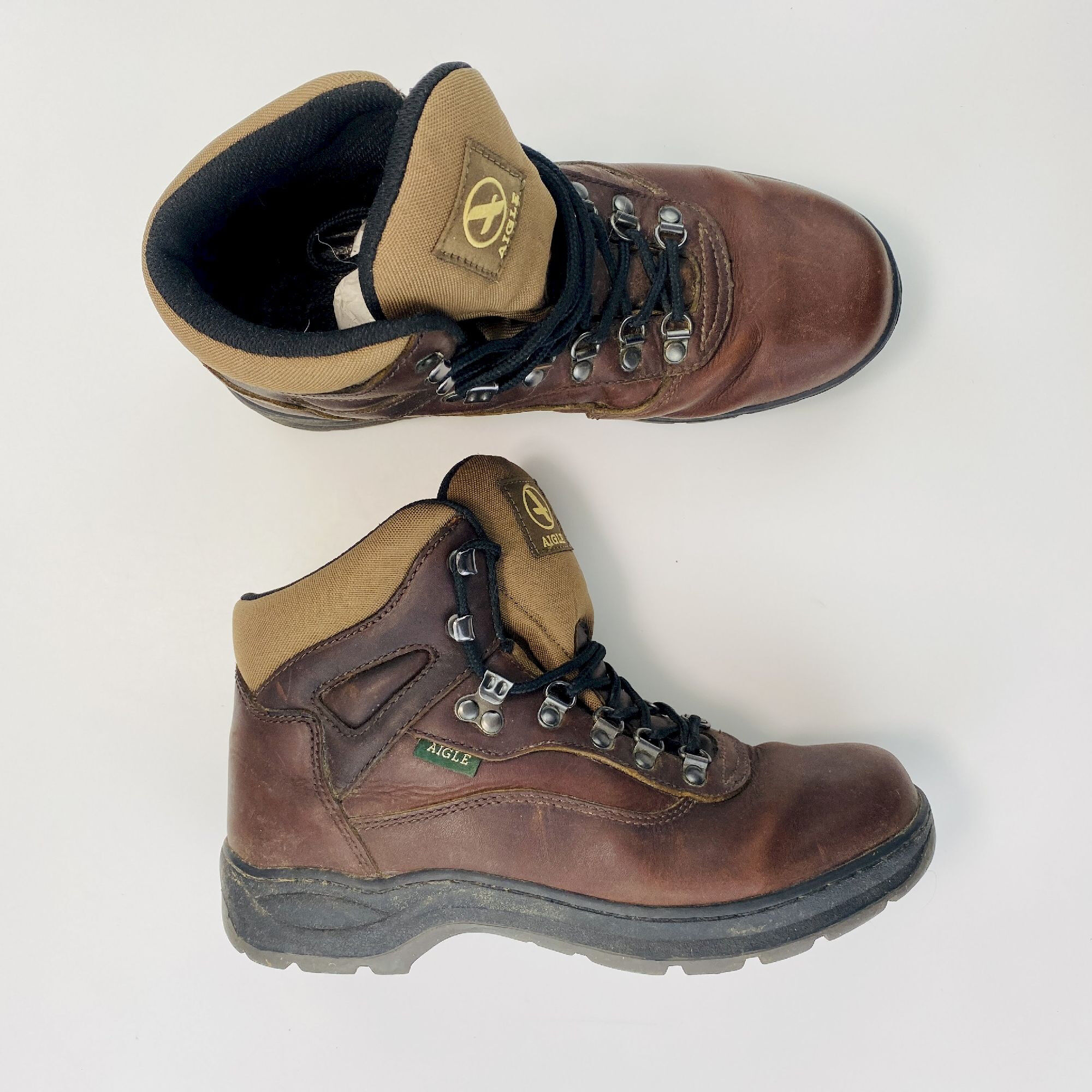 Aigle Picardie - Second Hand Hiking boots - Men's - Brown - 43 | Hardloop