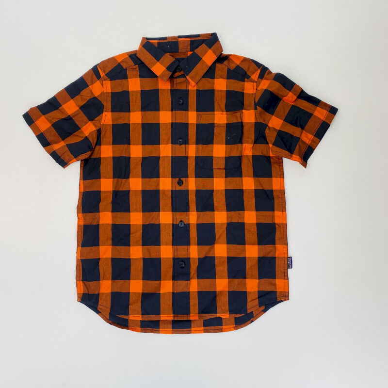 Patagonia Chemise manche courte - Second Hand Shirt - Kid's - Orange - 10 years old | Hardloop