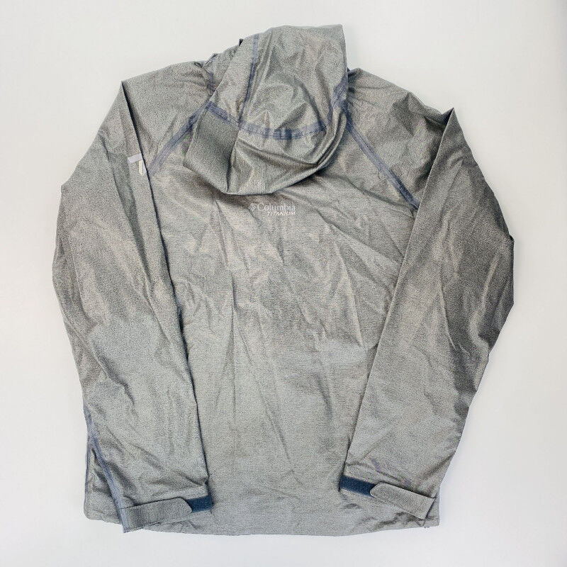 Columbia Titanium - Second Hand Waterproof jacket - Men's - Grey - M | Hardloop