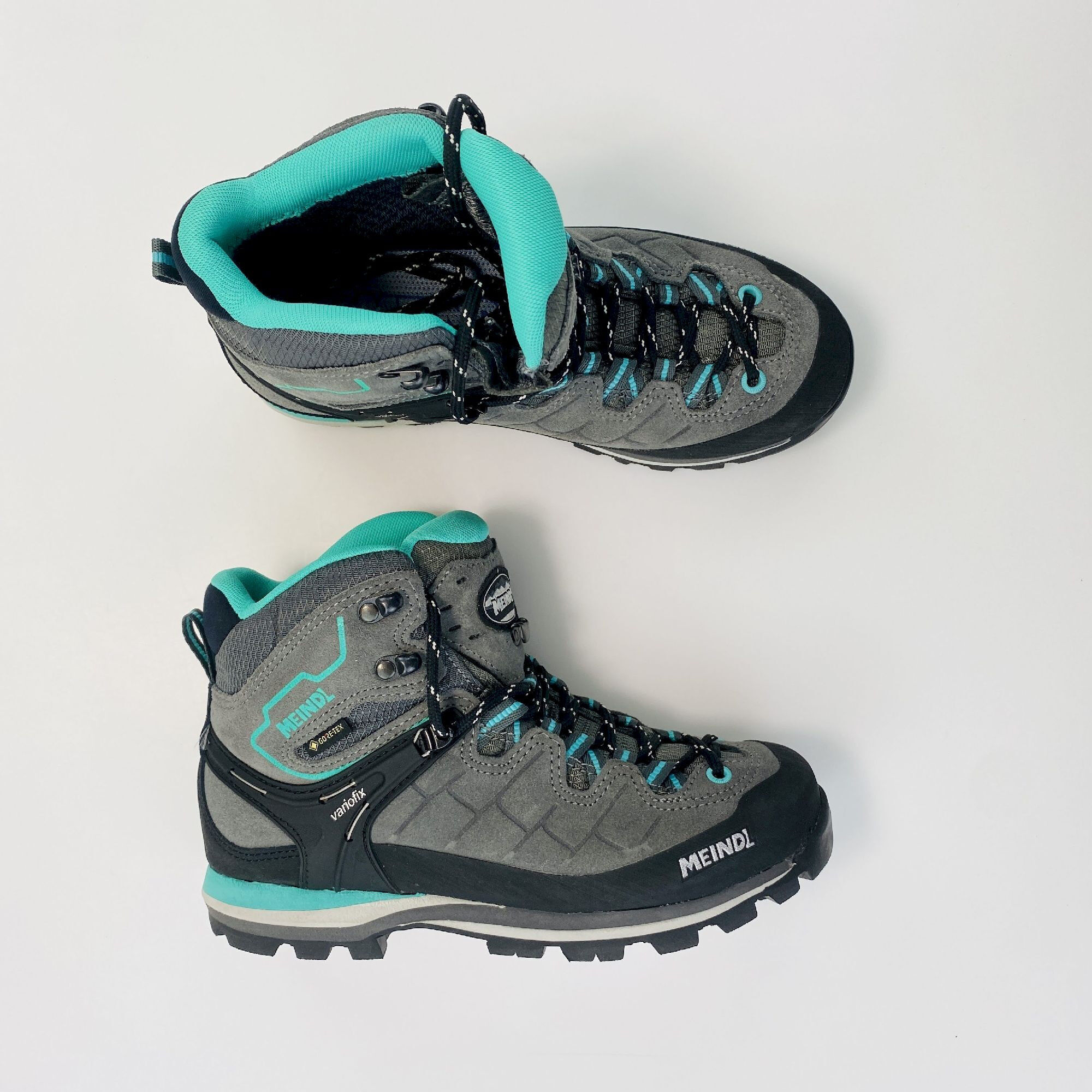 Meindl Litepeak Lady GTX - Second Hand Hiking boots - Women's - Grey - 37.5 | Hardloop