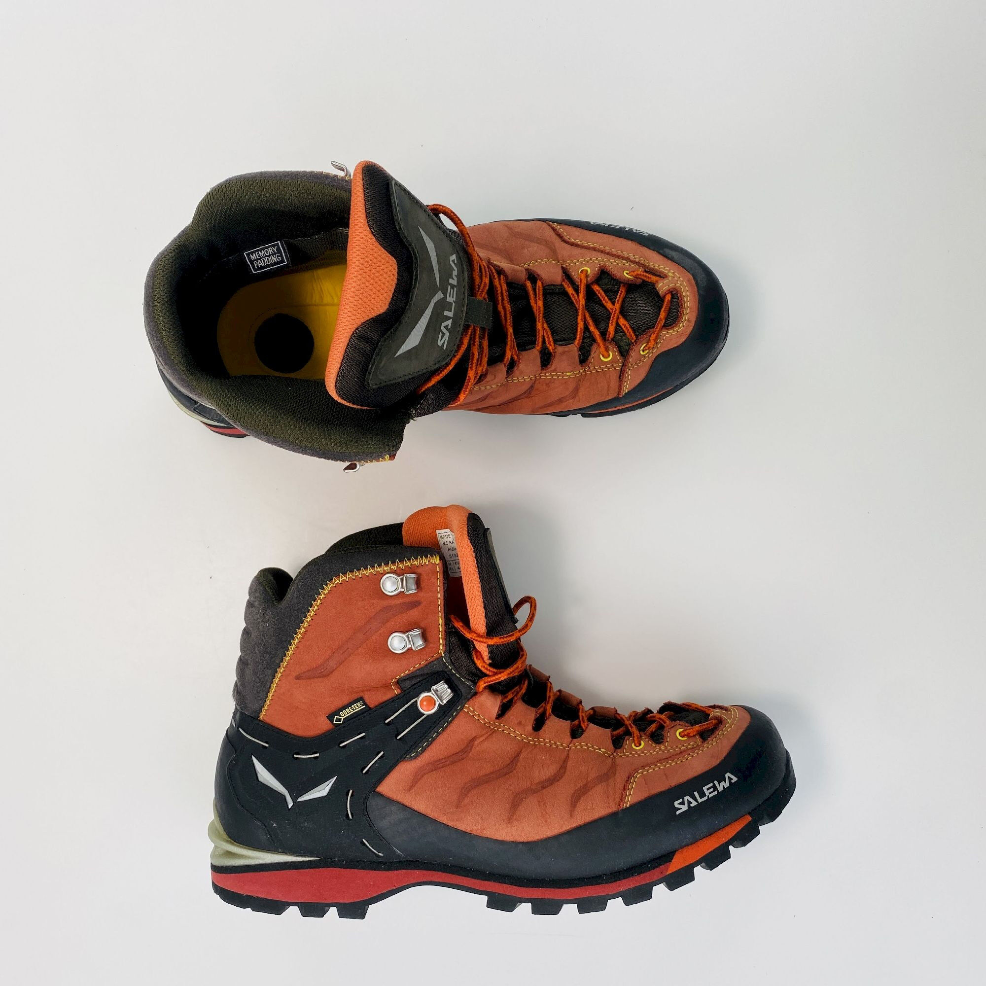 Salewa MS Rapace GTX - Seconde main Chaussures trekking homme - Rouge - 44 | Hardloop