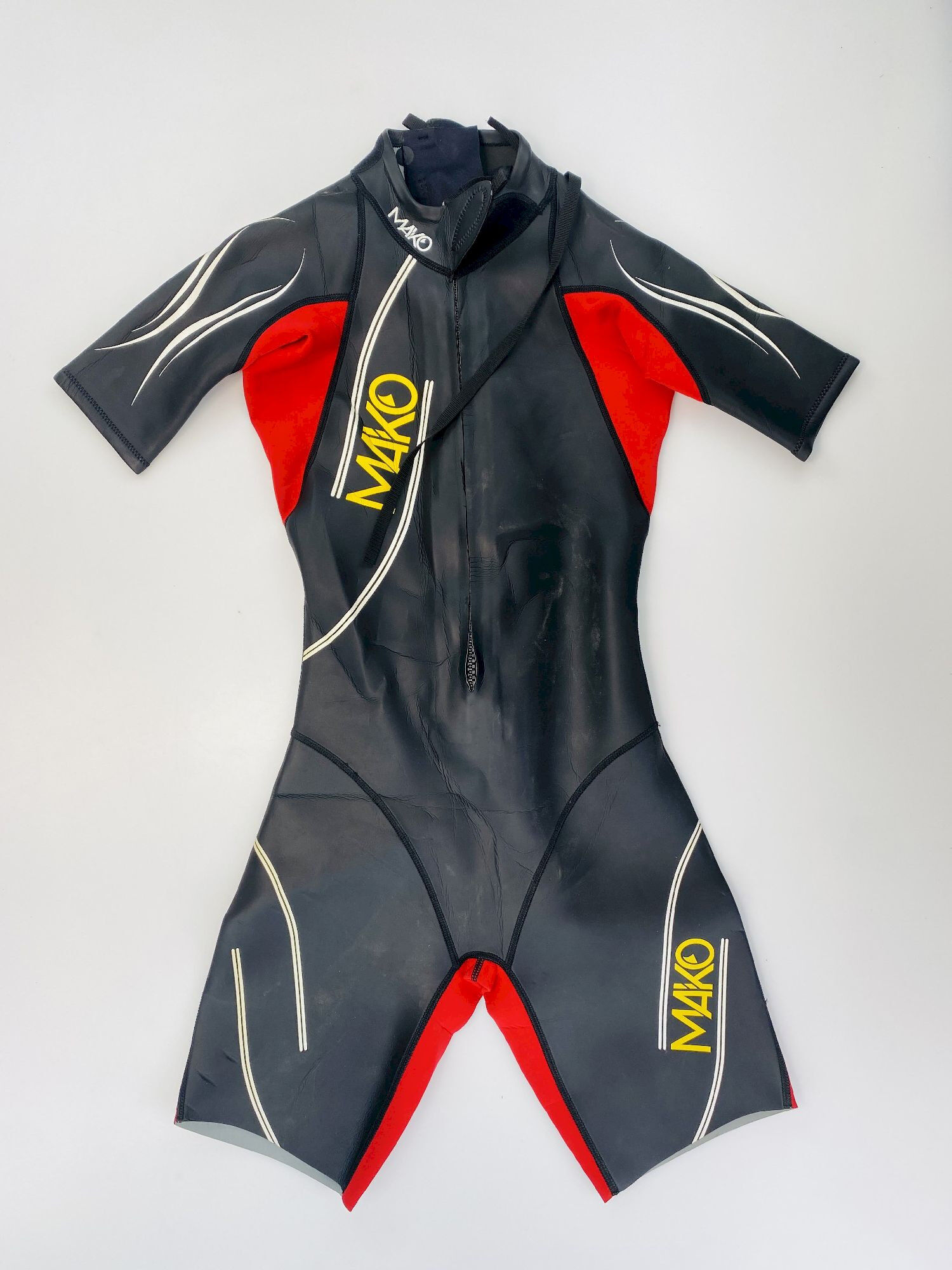 Mako Combi Swim run Second Hand Neoprene wetsuit Black M Hardloop