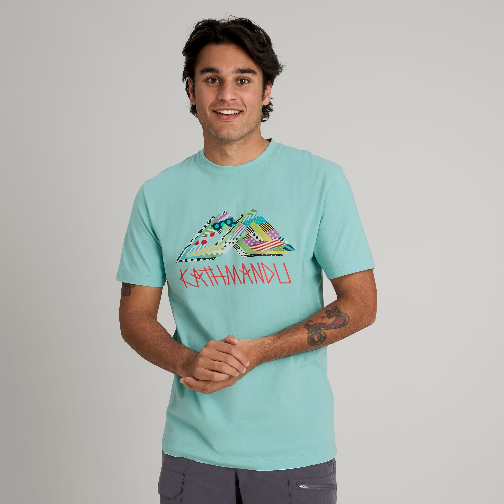 Kathmandu Jason Woodside KMD Prism Short Sleeve Tee - T-shirt - Herr | Hardloop
