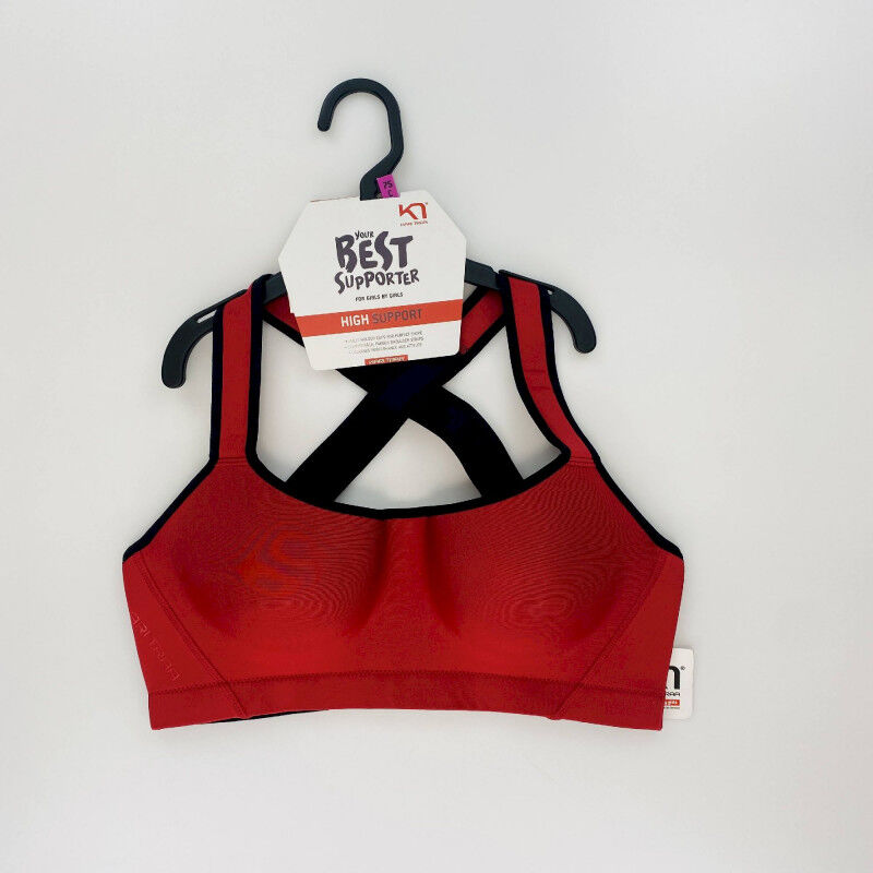 Kari Traa Idunn Bra - Tweedehands Sport Bh - Rood - 90C High Support ...