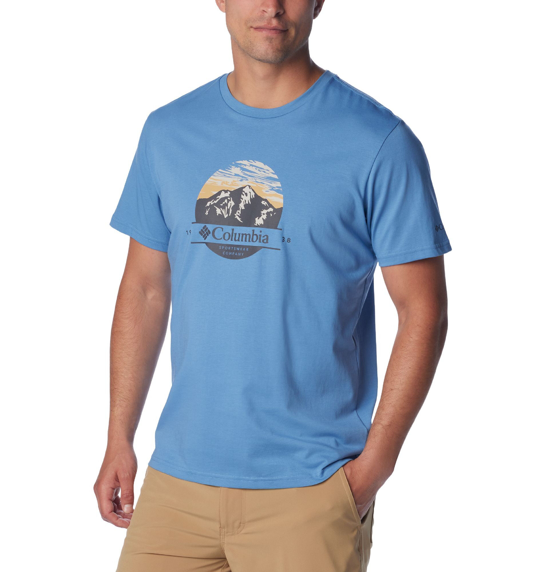 Columbia Path Lake Graphic Tee II - T-shirt - Herrer | Hardloop