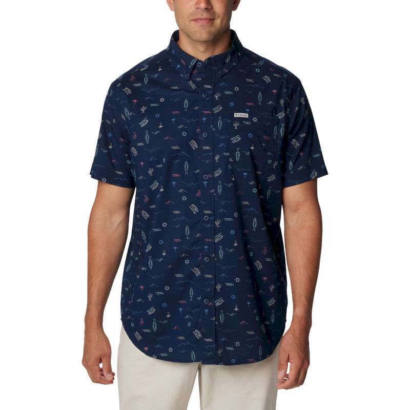Rapid Rivers Printed Short Sleeve Shirt - Camisa - Hombre