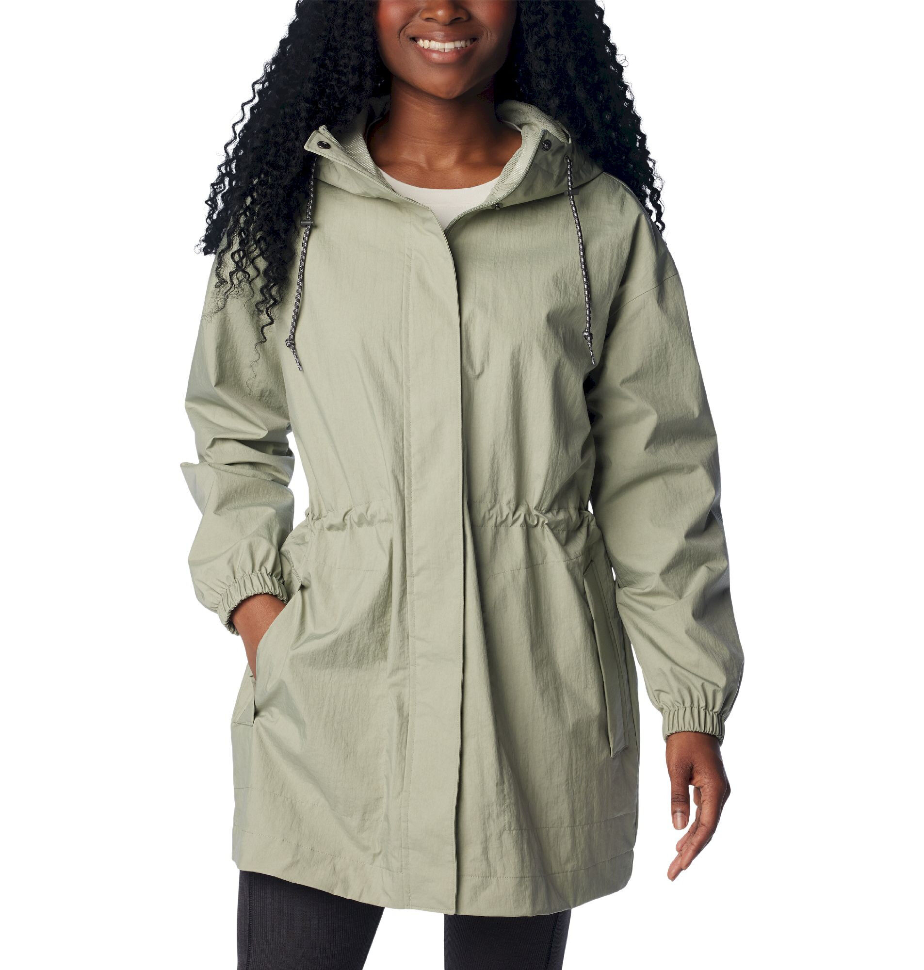 Columbia womens 2024 long rain jacket