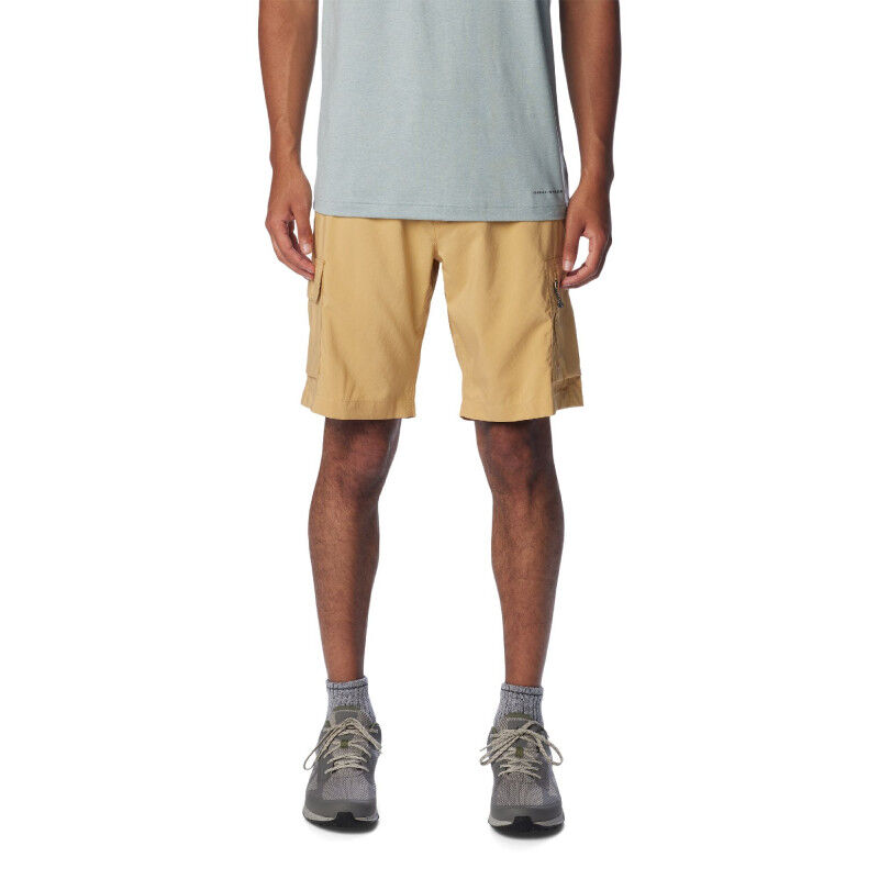 COLUMBIA SILVER RIDGE II SHORT OLIVE GREEN - Short randonnée
