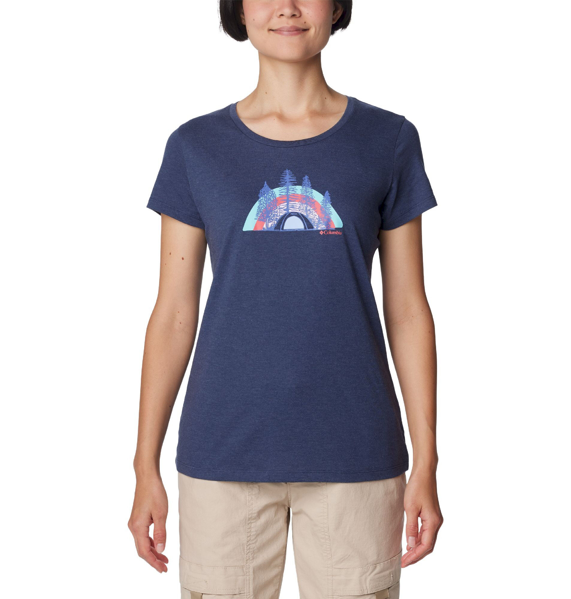 Columbia Daisy Days SS Graphic Tee - T-shirt - Dames