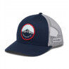 Coll Navy / Columbia Grey / Mt Hood Circle Patch