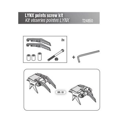Kit visserie pour crampons Lynx - Raki
